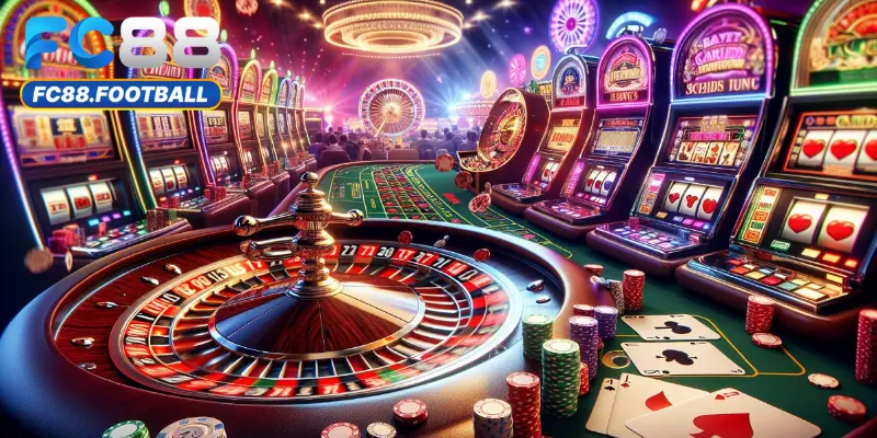 Lý do nên tham gia các trò chơi trong casino tại Fc88